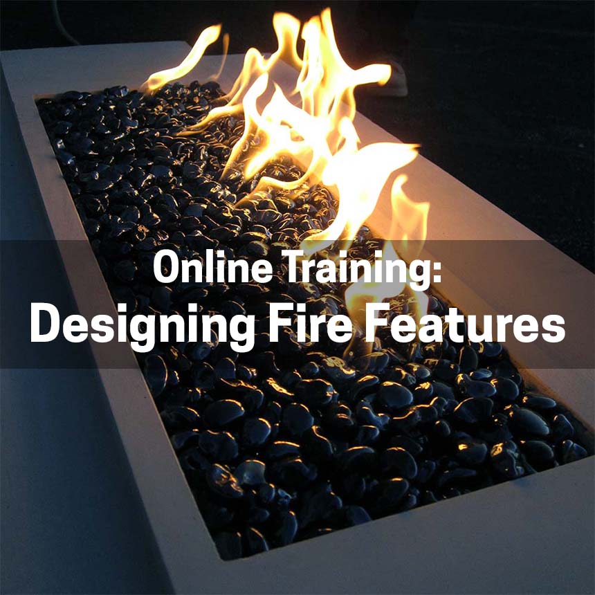 How to Design Concrete Fire Features