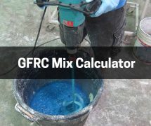 GFRC Mix Calculator