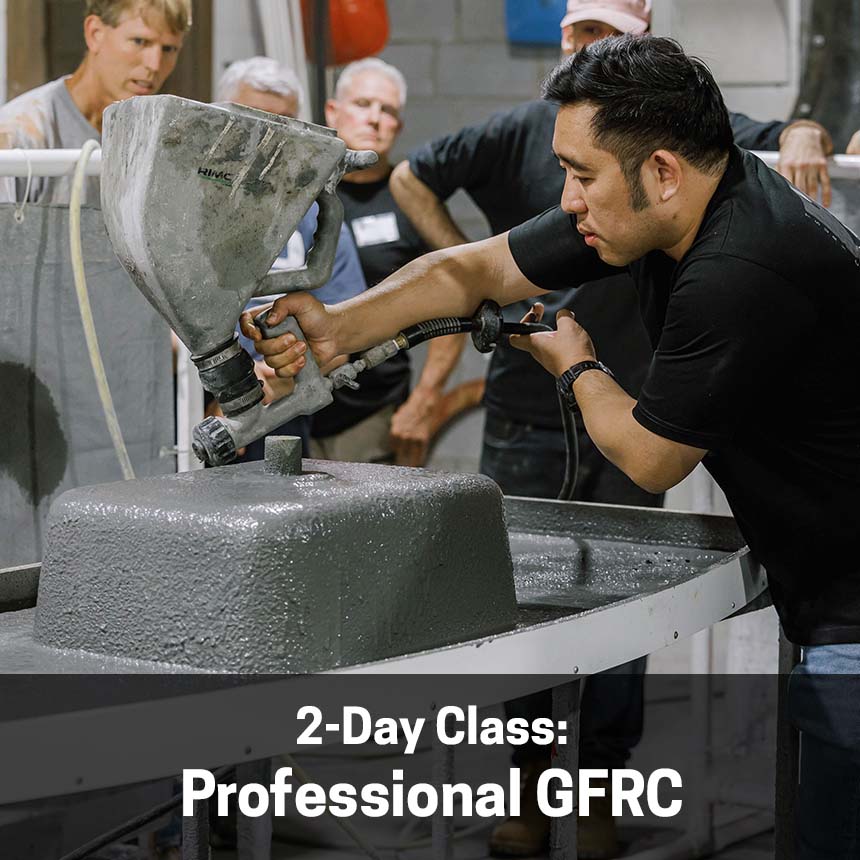 2-Day Professional GFRC Course – Dates TBD
