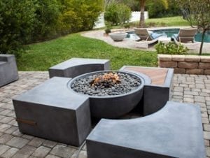 Concrete Commander Florida concrete fire pits furniture Small