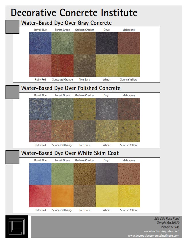 Coloring Techniques For Concrete Countertops Part 3 Of 3 Dyes
