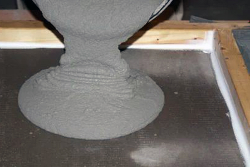 flowable polymer modified concrete countertop mix