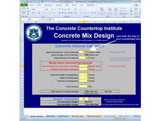 The Best Mix Design For Precast Concrete Countertops Concrete