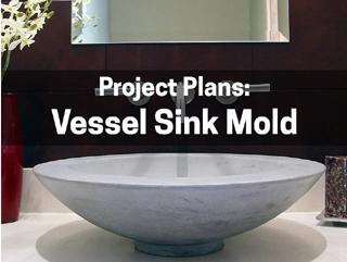 Vessel Sink Mold Project Plans