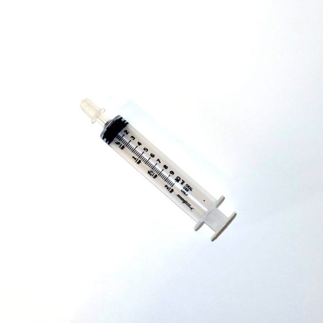 Syringes (10ml & 60ml) for Measuring Concrete Countertop Sealer
