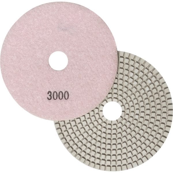 5" Wet Polishing Pad, 3000 Grit