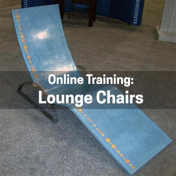 How to Make a GFRC Lounge Chair