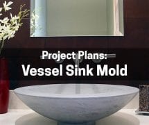 Vessel Sink Mold Plans
