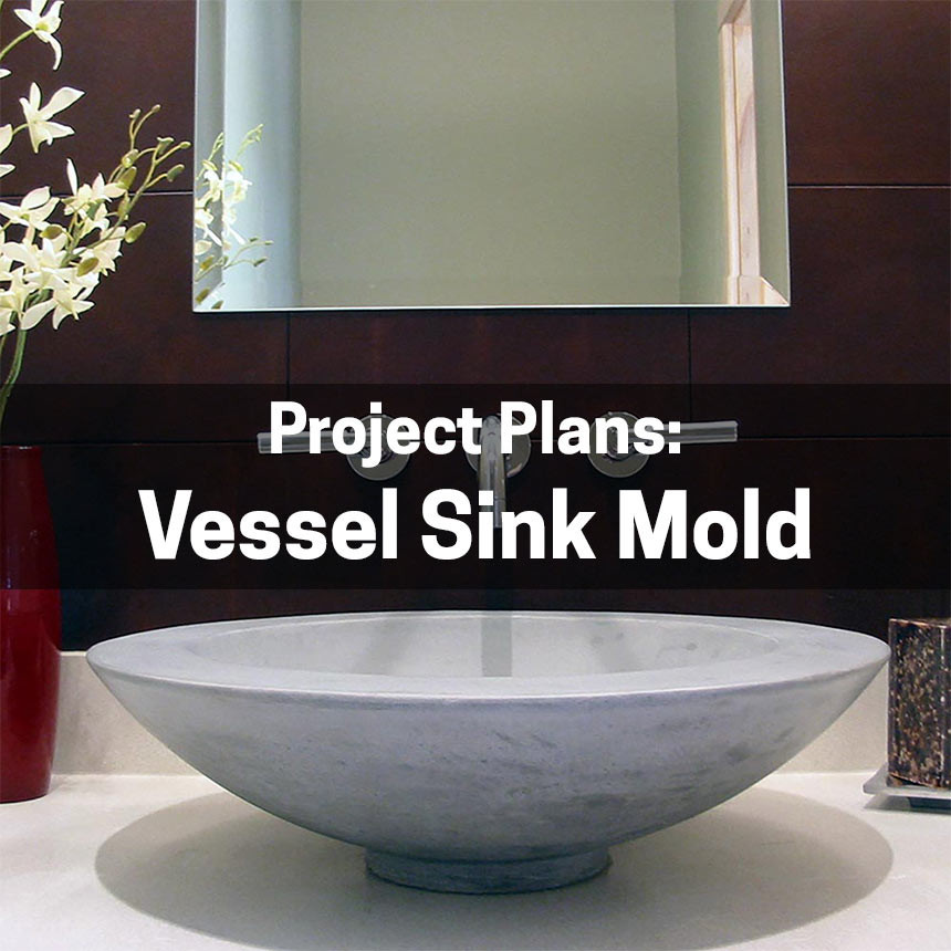 Vessel Sink Mold Plans