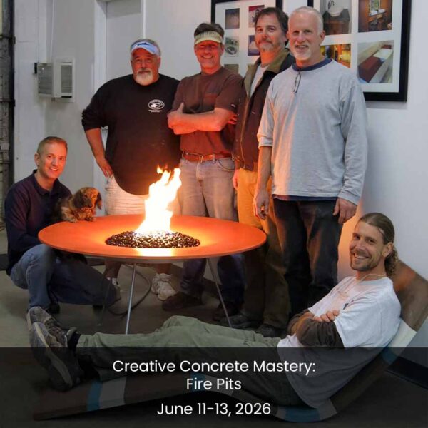 Creative Concrete Mastery: Fire Pits - Jun 11-13, 2026