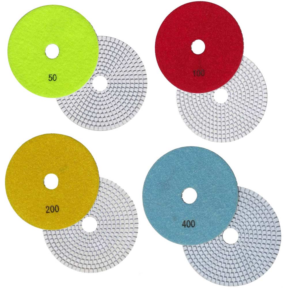 Best Diamond Wet Polishing Pads, 5in for Concrete Countertops