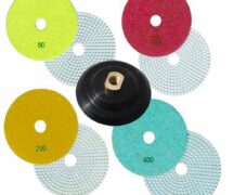 5 Inch Diamond Polishing Pads for Concrete Countertops