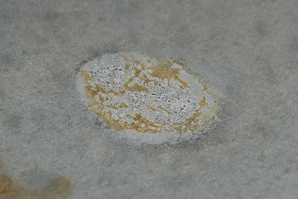 acid etch on concrete countertop