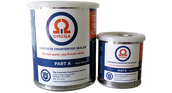 Omega professional concrete countertop sealer