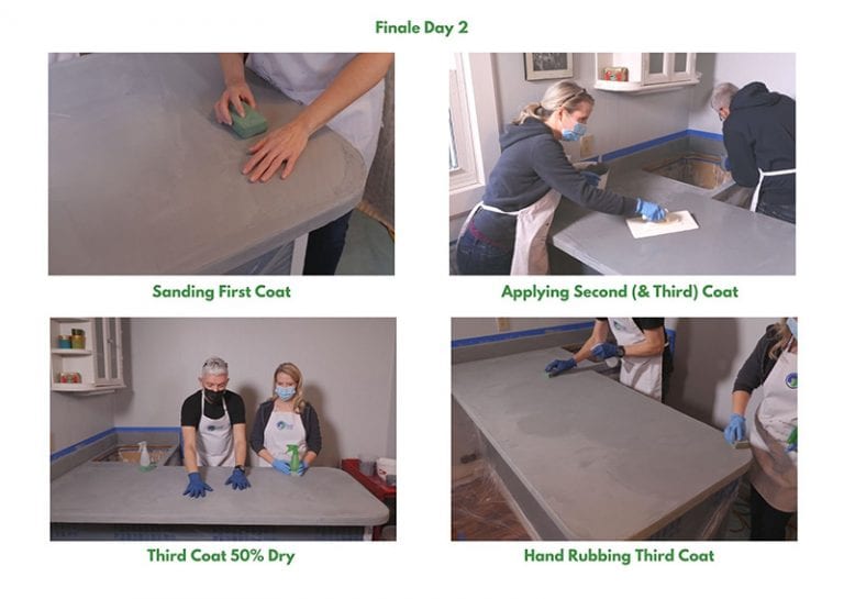 Overview of How to Make a DIY Concrete Countertop Using Finale