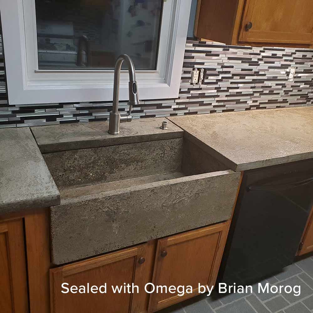 concrete-project-sealed-with-Omega-Concrete-Countertop-Sealer-by-Brian-Morog