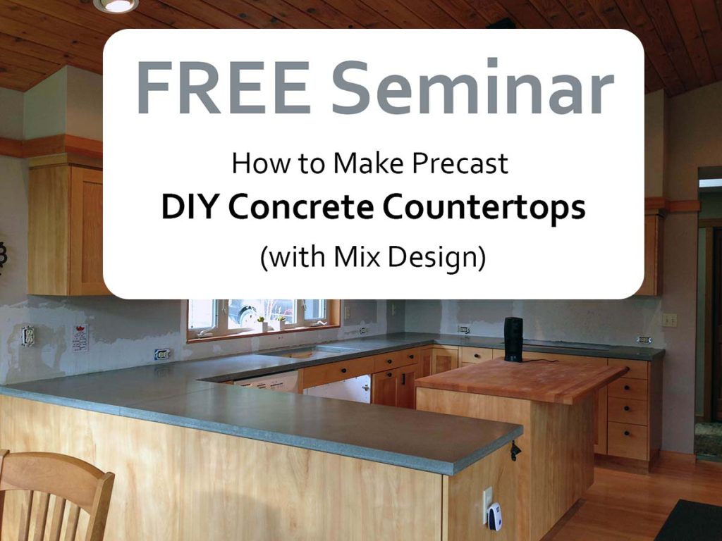 EasyToUse Precast Mix Calculator Concrete Countertop Institute
