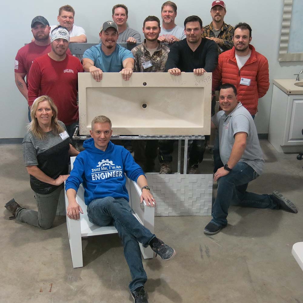 engineering based pro concrete countertop training