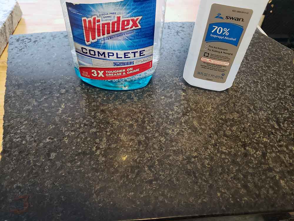 Cleaners For Granite To Prepare For Finale DIY Concrete Countertop System 