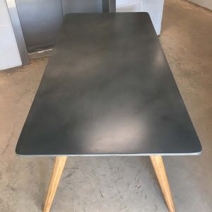 concrete table sealed with Ovation by Cedar Mountain Handmade in NC