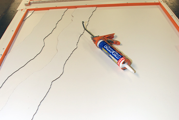 use-construction-adhesive-to-glue-into-concrete-wall-panel-mold