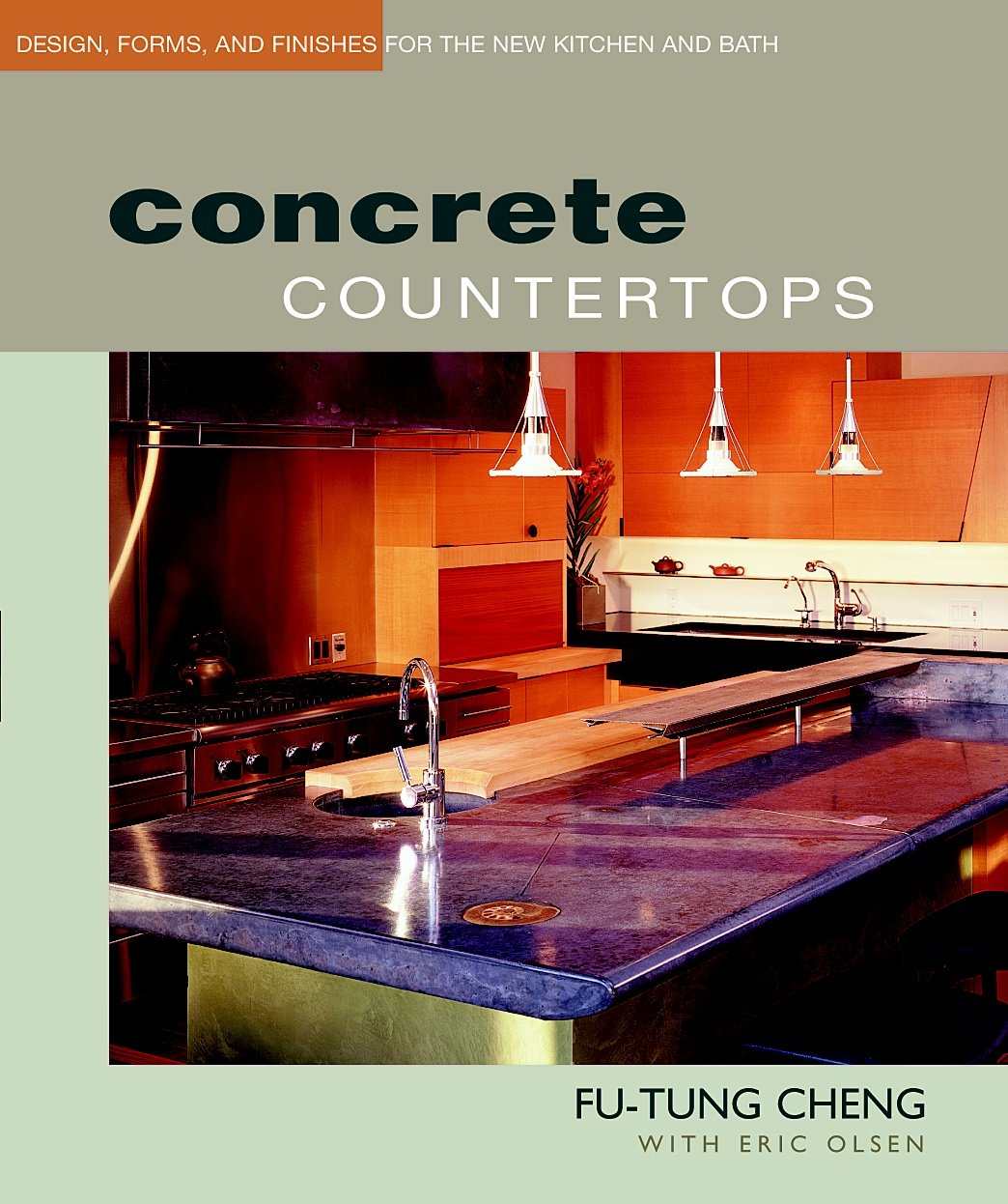 Jeff Girard first concrete countertop for a customer