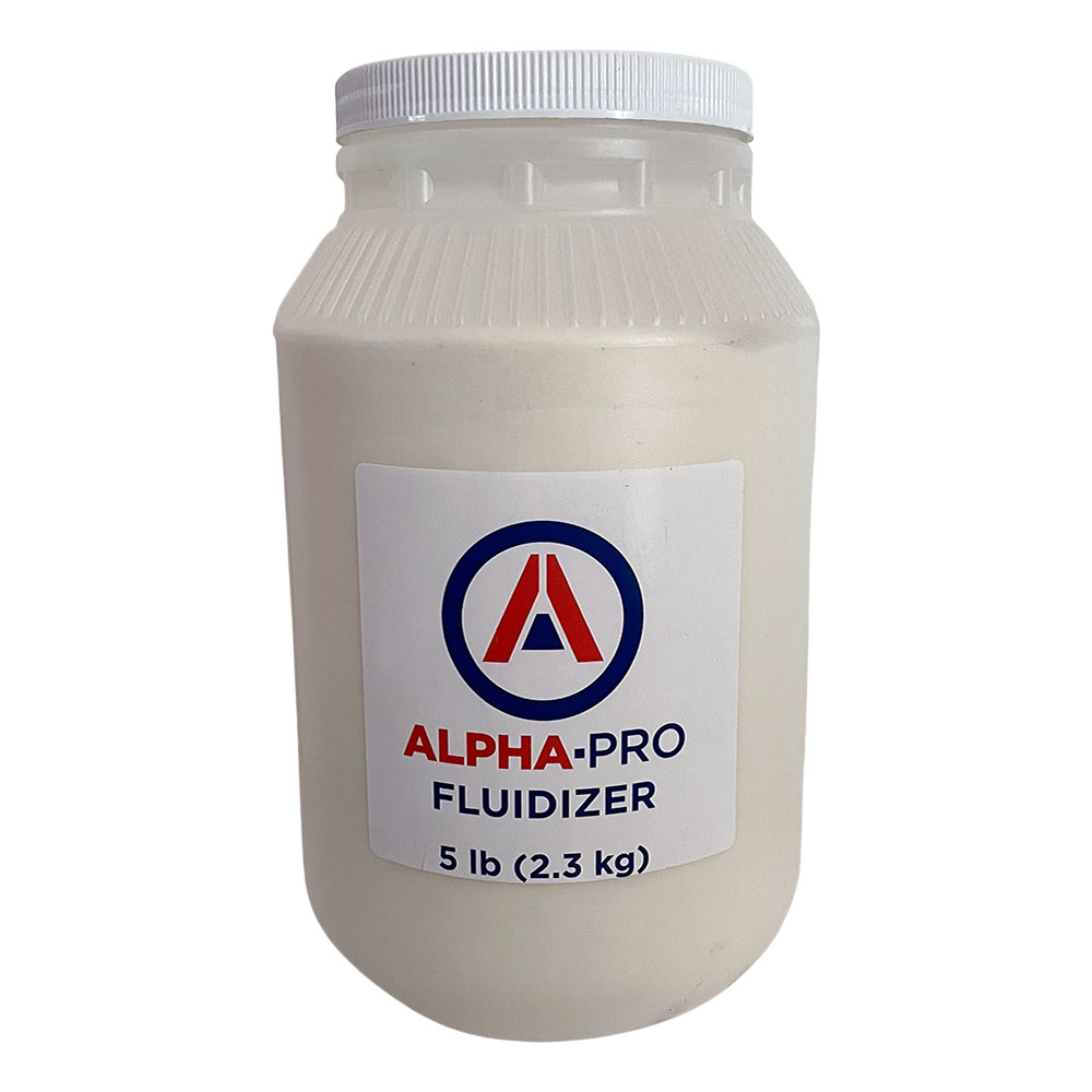 Alpha Pro Fluidizer superplasticizer for concrete 5 lb