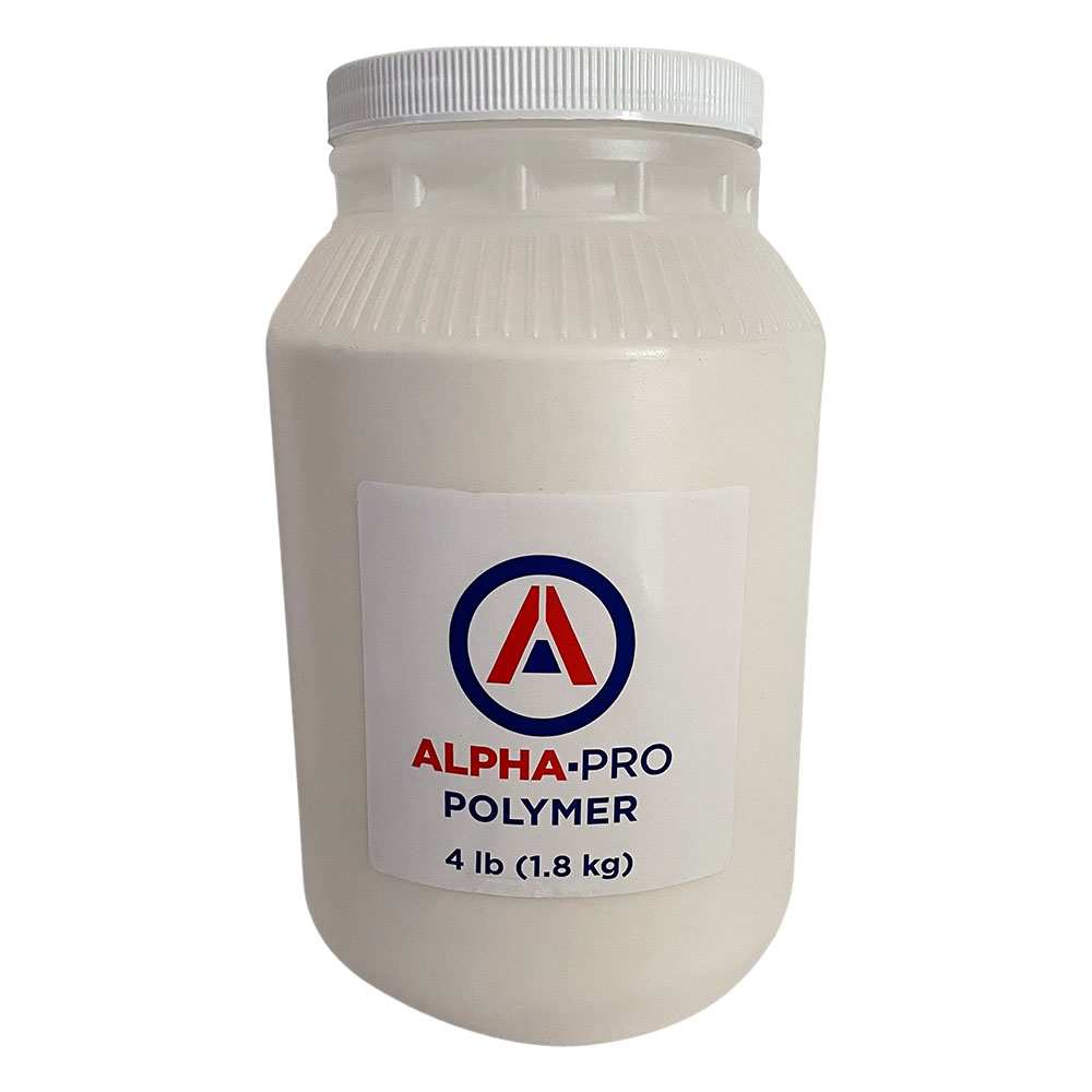 Alpha Pro dry Polymer for concrete countertop mixes 4 lb