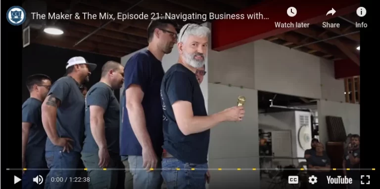 The Maker & The Mix, Episode 21: Navigating Business with Wisdom and Purpose – Caleb and Jeff
