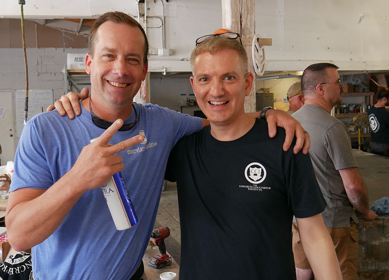 Drew Teaman and Jeff Girard
