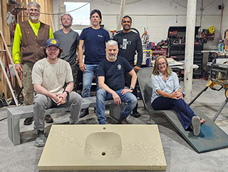 workshop hands on training how to make concrete countertops