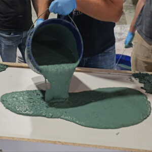 direct casting gfrc self consolidating concrete