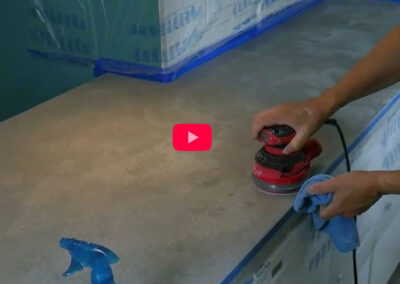 Instructional Videos for How to Reseal a Concrete Countertop